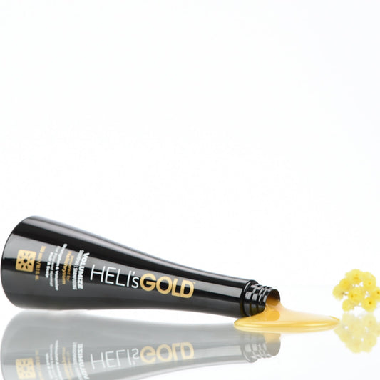 Heli's Gold Black Volume - Volumennövelő sampon vékonyszálú és lelapuló hajra