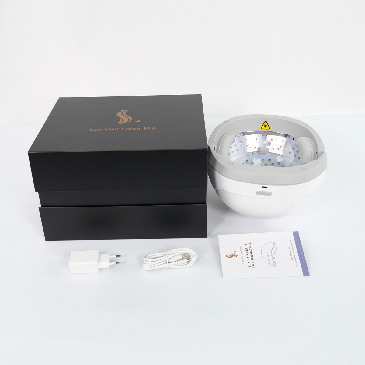 Lux Hair Laser Pro - Hajerősítő lézerterápiás sisak 200 lézerdiódával