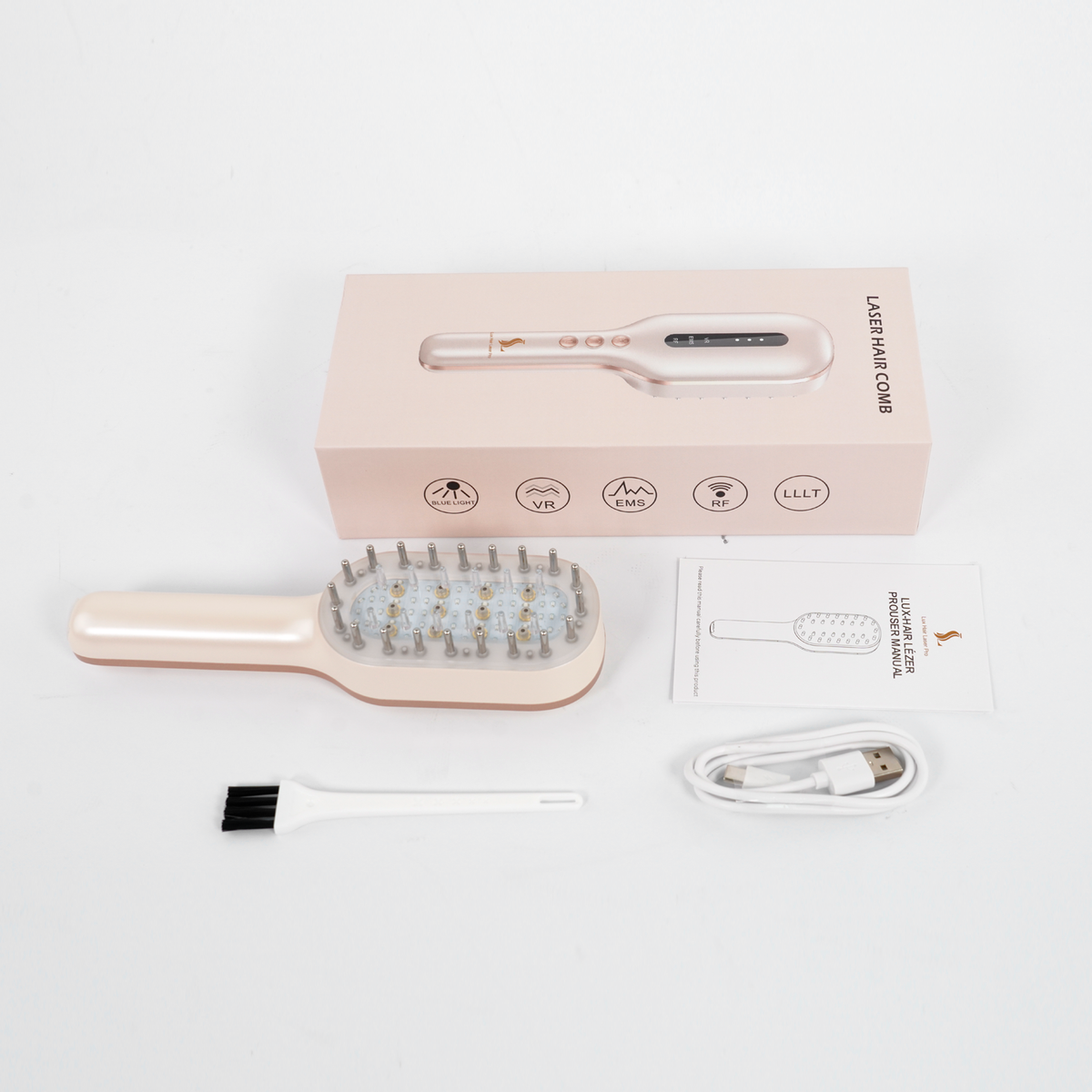 Lux hair laser pro - Lézerterápiás masszázsfésű