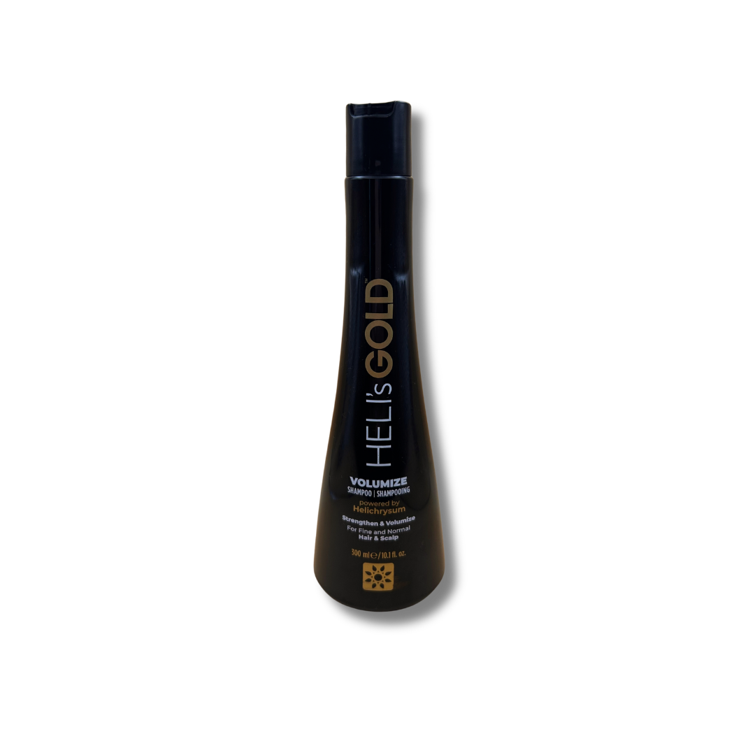 Heli's Gold Black Volume - Volumennövelő sampon vékonyszálú és lelapuló hajra