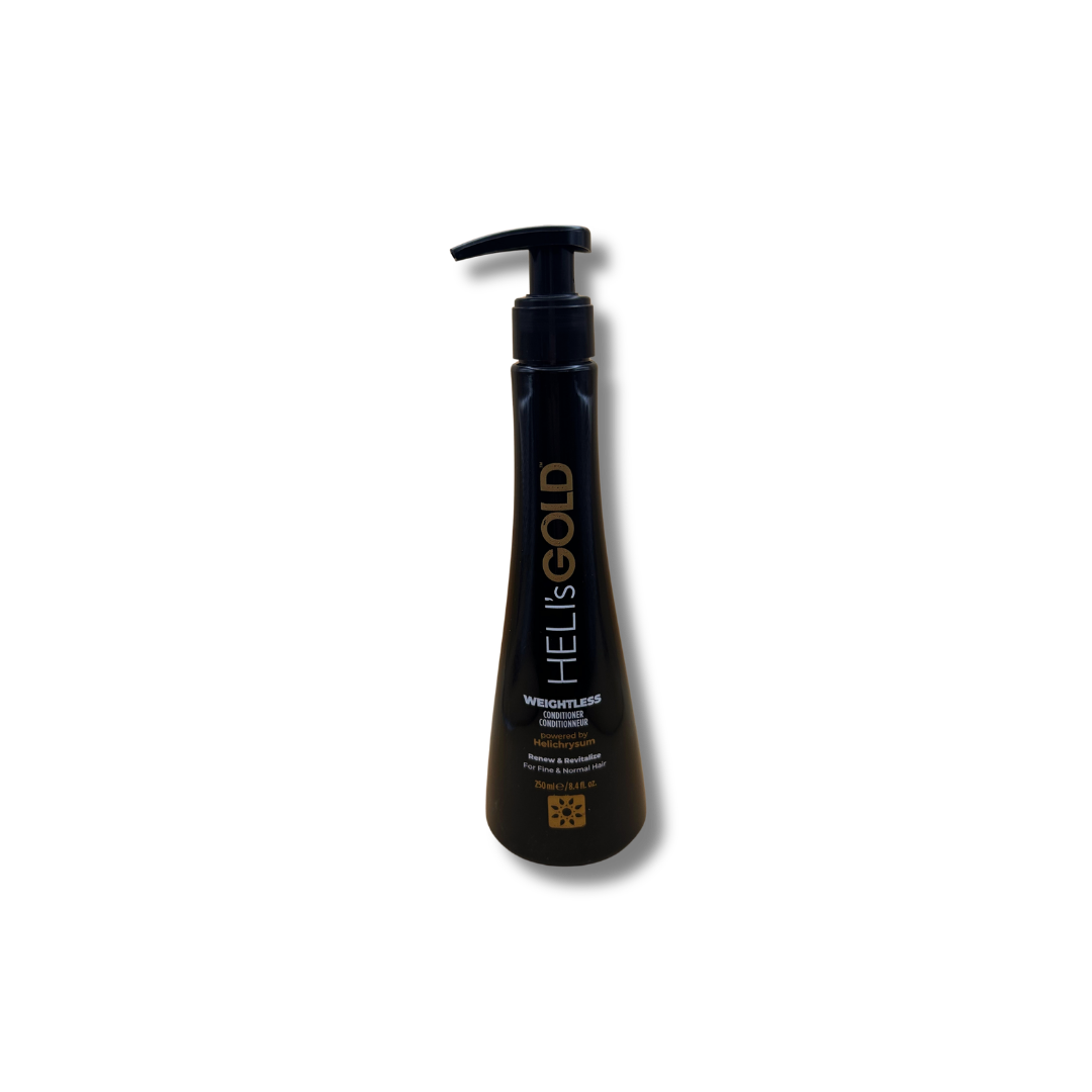 Heli's Gold Black Volume - Volumennövelő hajbalzsam vékonyszálú és lelapuló hajra