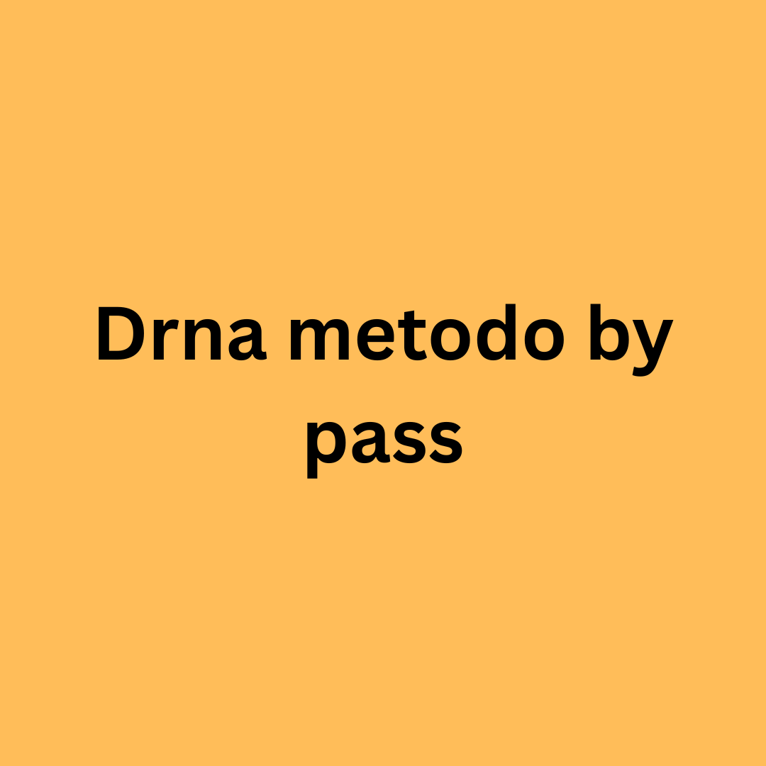 DRNA metodo by-pass - Hajhullás elleni hajspray