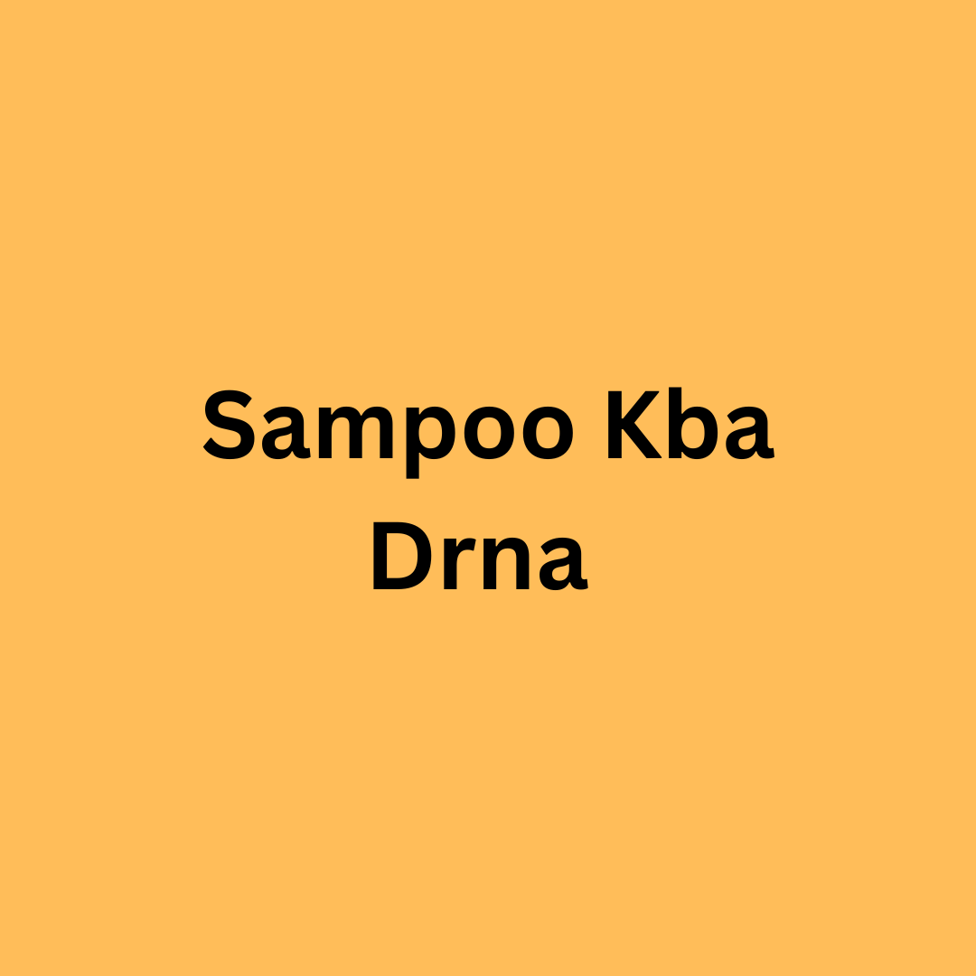 Drna Kba - Sampoo - Sampon
