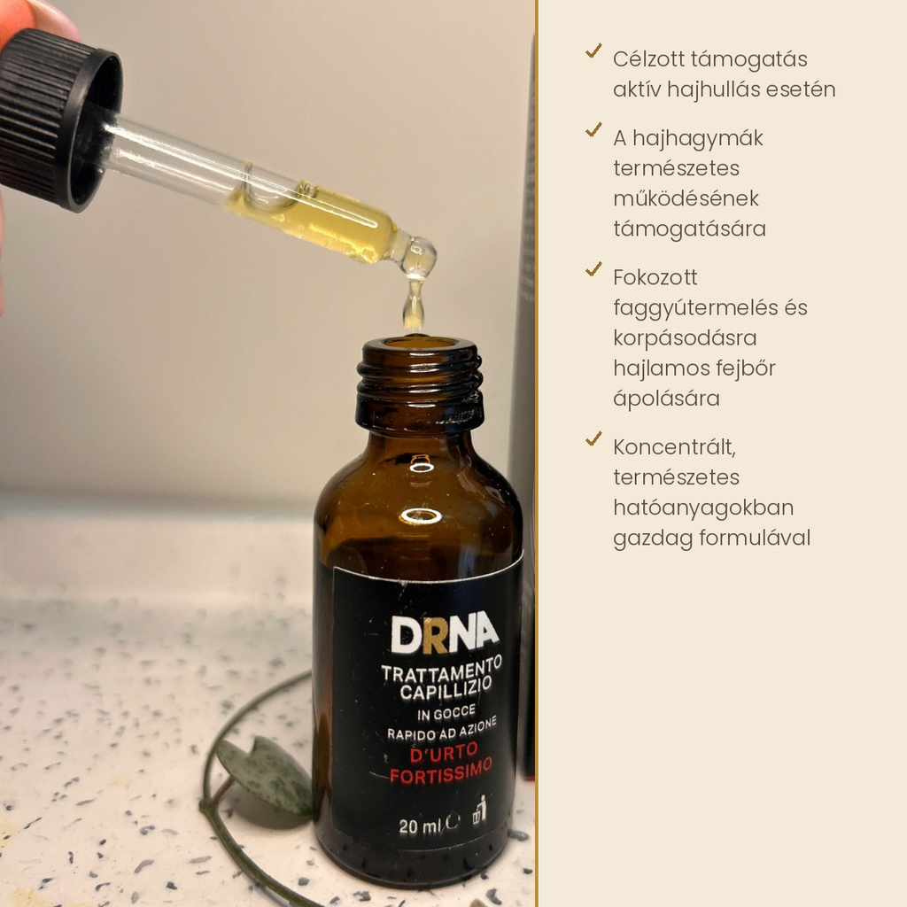DRNA metodo by pass pipetta - Intenzív fejbőr szérum
